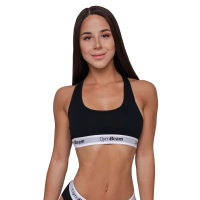 GymBeam Podprsenka Bralette Black