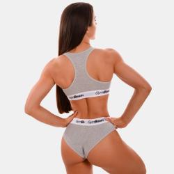 GymBeam Podprsenka Bralette Grey