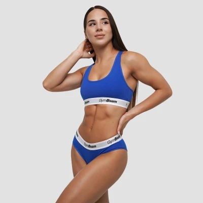GymBeam Podprsenka Bralette Royal Blue