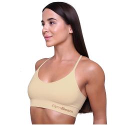 GymBeam Podprsenka String Nude