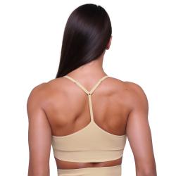 GymBeam Podprsenka String Nude