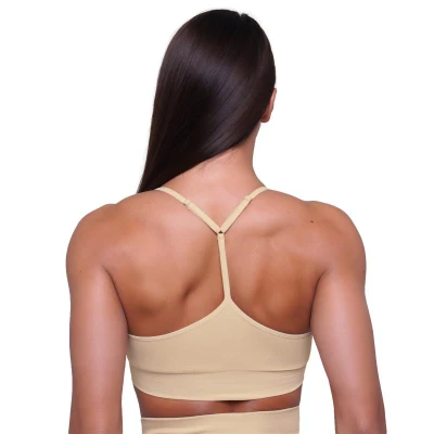 GymBeam Podprsenka String Nude