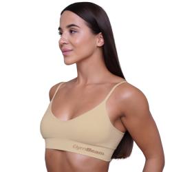 GymBeam Podprsenka Triangle Nude