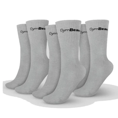 GymBeam Ponožky 3/4 Socks 3Pack Grey GymBeam Ponožky 3/4 Socks 3Pack Grey