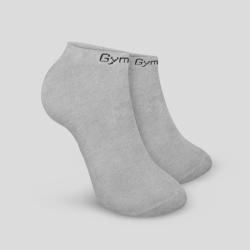 GymBeam Ponožky Ankle Socks 3Pack Grey POUZE XL (VÝPRODEJ)