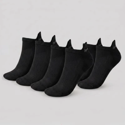 GymBeam Ponožky Tab 3Pack Black GymBeam Ponožky Tab 3Pack Black