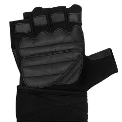 GymBeam Fitness rukavice Pro WristWraps Black