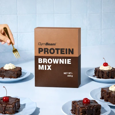 GymBeam Protein Brownie Mix čokoládová směs na pečení 450 g