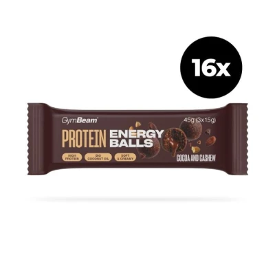 GymBeam Protein energy balls 16 x 45 g