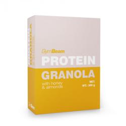 GymBeam Proteinová granola s medem a mandlemi 300 g GymBeam Proteinová granola s medem a mandlemi 300 g