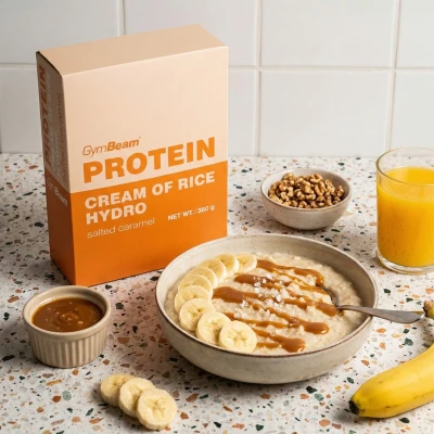 GymBeam Proteinová rýžová kaše (hydro) 360 g