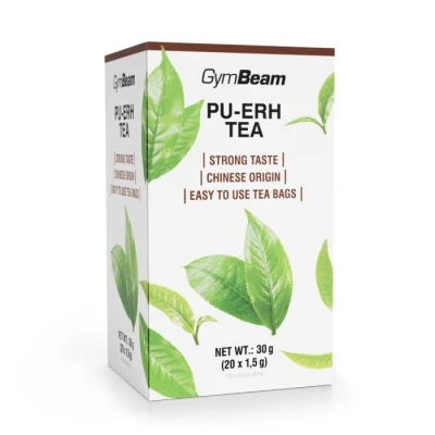 GymBeam Pu-erh čaj 20 x 1,5 g
