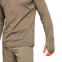 GymBeam Pulse 1/2 Zip Running Sweatshirt Vetiver