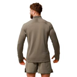 GymBeam Pulse 1/2 Zip Running Sweatshirt Vetiver