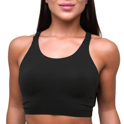 GymBeam Pulse Running Sports Bra Black POUZE L (VÝPRODEJ)