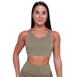 GymBeam Pulse Running Sports Bra Vetiver