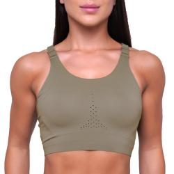 GymBeam Pulse Running Sports Bra Vetiver