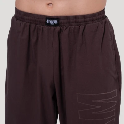 GymBeam Pumper Persistence Brown pánské kalhoty