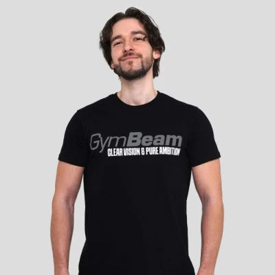 GymBeam Pure Ambition T-shirt Black GymBeam Pure Ambition T-shirt Black