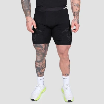 GymBeam Seamless šortky Static Black GymBeam Seamless šortky Static Black