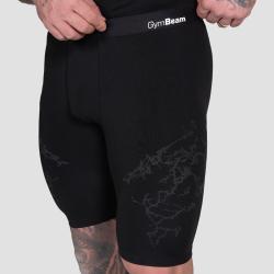 GymBeam Seamless šortky Static Black