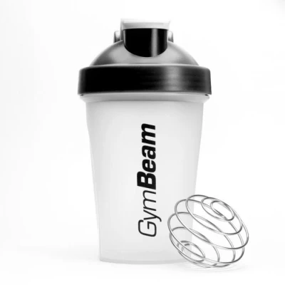 GymBeam Šejkr Blend Bottle průsvitně-černý 400 ml GymBeam Šejkr Blend Bottle průsvitně-černý 400 ml