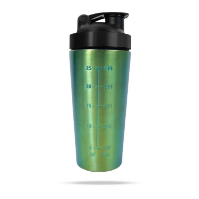 GymBeam Steel Shaker Holo 750 ml