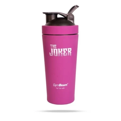 GymBeam Steel The Joker™ fialovo-černý šejkr 750 ml