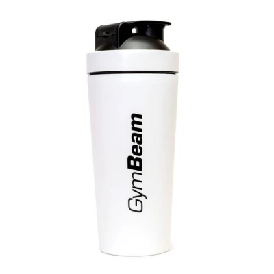 GymBeam Šejkr Steel White 750 ml GymBeam Šejkr Steel White 750 ml