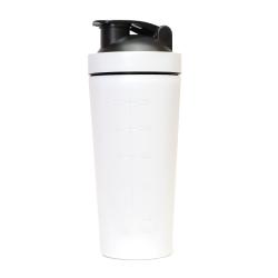 GymBeam Šejker Steel White 750 ml