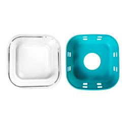 GymBeam Skleněná dóza na jídlo 800 ml