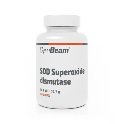 GymBeam SOD Superoxid dismutáza 280 IU 60 kaps. GymBeam SOD Superoxid dismutáza 280 IU 60 kaps.