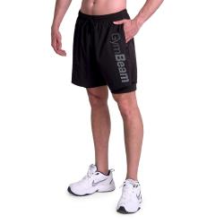 GymBeam 2in1 Shorts Essence Black