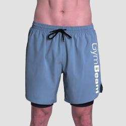 GymBeam 2in1 Shorts Essence Blue