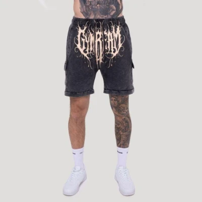 GymBeam Šortky Abyss Charcoal GymBeam Šortky Abyss Charcoal