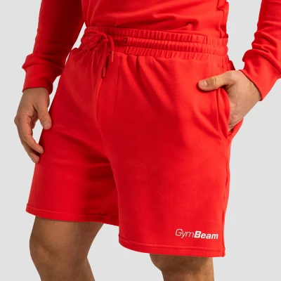 GymBeam Limitless Hot Red pánské šortky