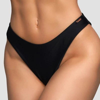 GymBeam Spodní díl plavek CURACAO Black POUZE M (VÝPRODEJ)