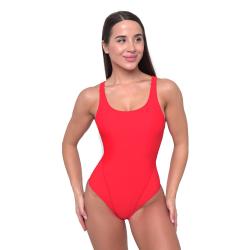 GymBeam Sportovní jednodílné plavky Red