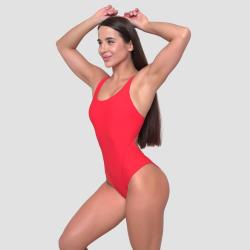 GymBeam Sportovní jednodílné plavky Red