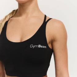 GymBeam Sportovní podprsenka BEAT Black