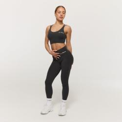 GymBeam Sportovní podprsenka BEAT Charcoal