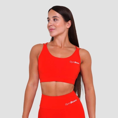 GymBeam Sportovní podprsenka BEAT Tangerine