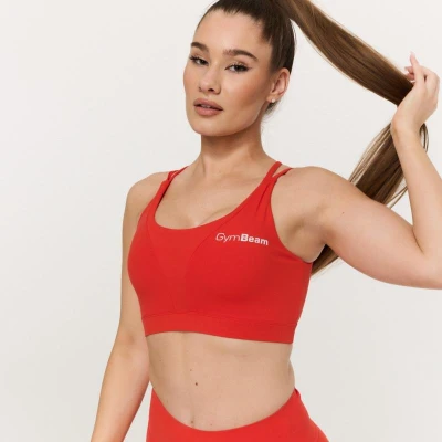 GymBeam Sportovní podprsenka BEAT Tangerine