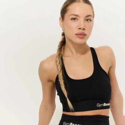 GymBeam Sportovní podprsenka Combat Black
