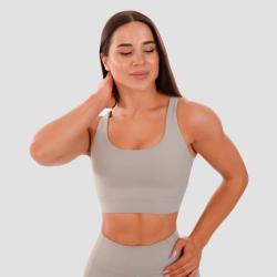 GymBeam Sportovní podprsenka Cut-Out grey GymBeam Sportovní podprsenka Cut-Out grey
