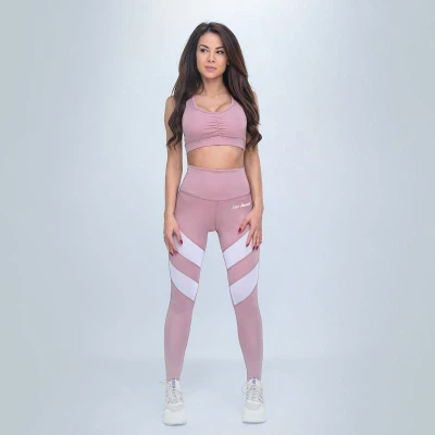 GymBeam Sportovní podprsenka Fave Dusty Rose
