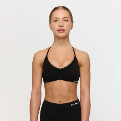 GymBeam Sportovní podprsenka Fierce Black