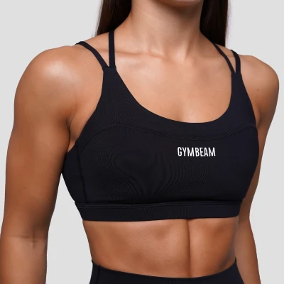 GymBeam Sportovní podprsenka FIT Black