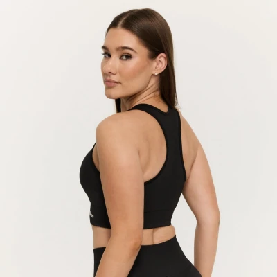 GymBeam Sportovní podprsenka FLO Graphite