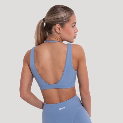GymBeam Flow Azure dámská sportovní podprsenka